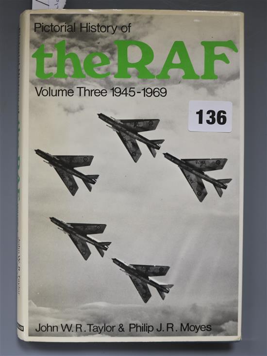 The Pictorial History of the RAF, Vol III 1945-1969, by John W.R. Taylor and Philip J.R. Moyes,